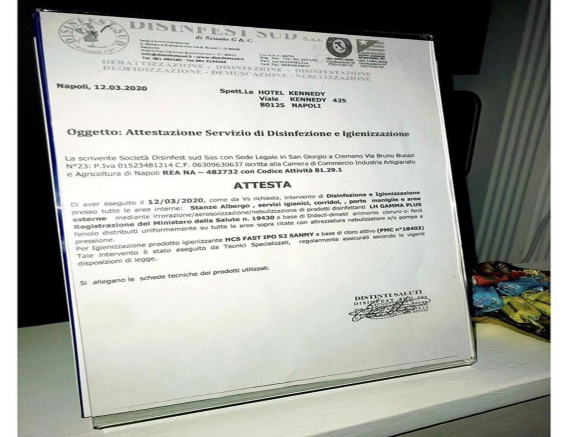 Hotel Kennedy Neapol Zewnętrze zdjęcie